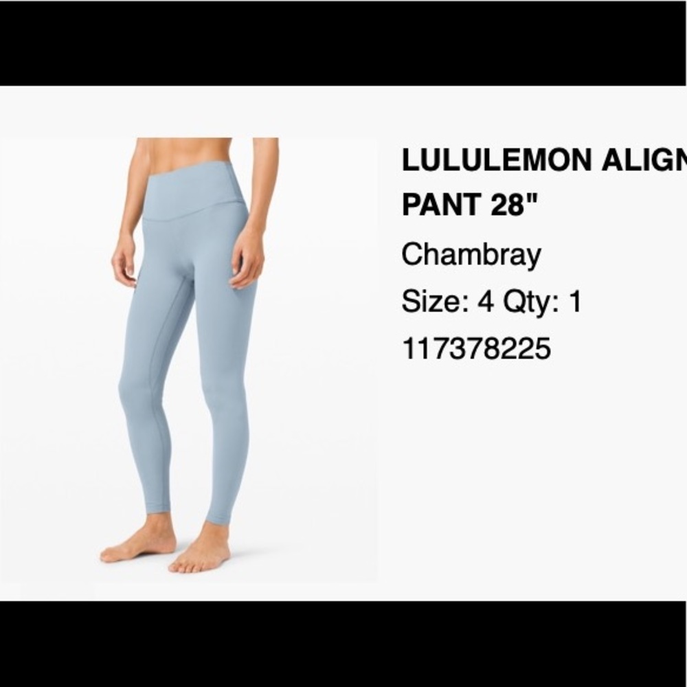 Align size 4 25in